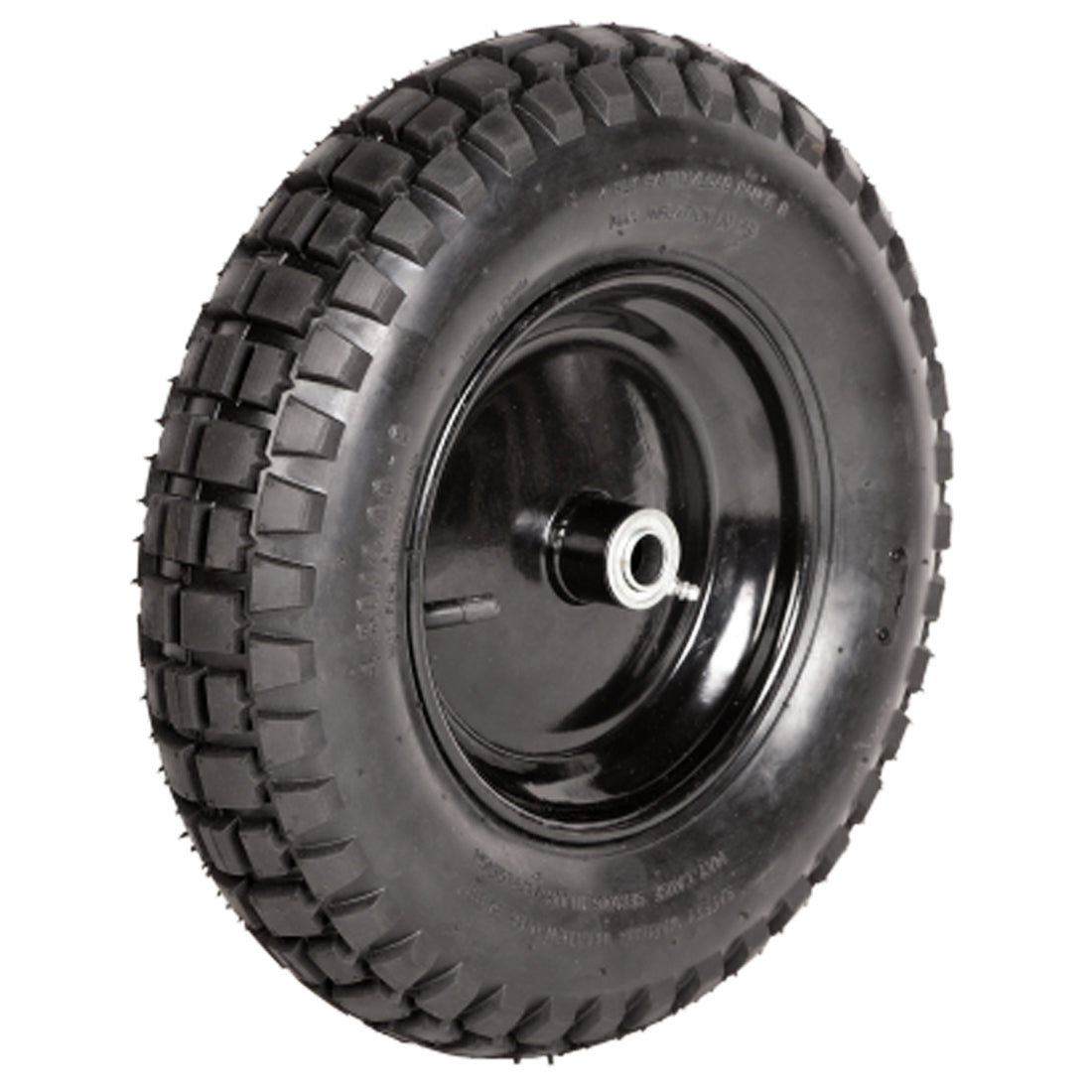 Conjunto de rueda Sterling, neumático con banda de rodadura nudosa, 4 capas