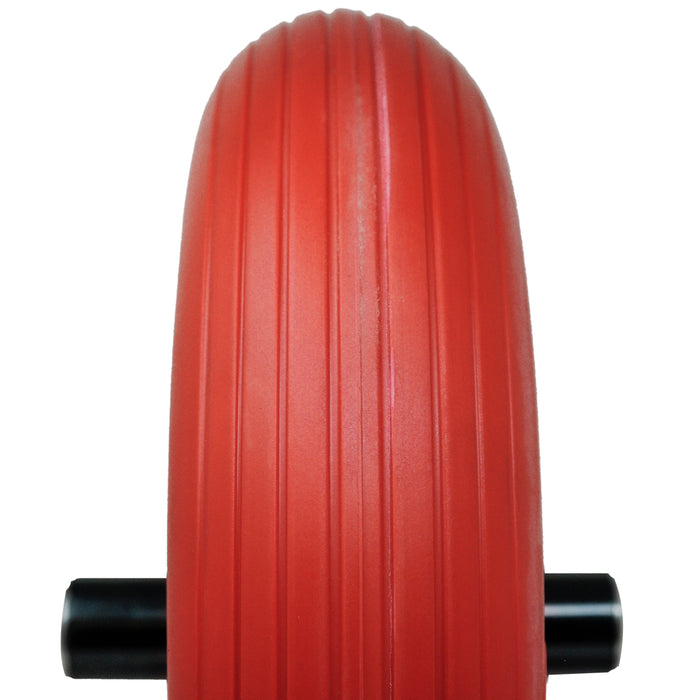 Sterling Poly-U (Flat-Free) Tire Assembly Red