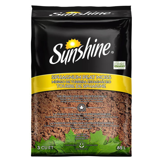 Sunshine 3 Cu. Ft. Peat Moss