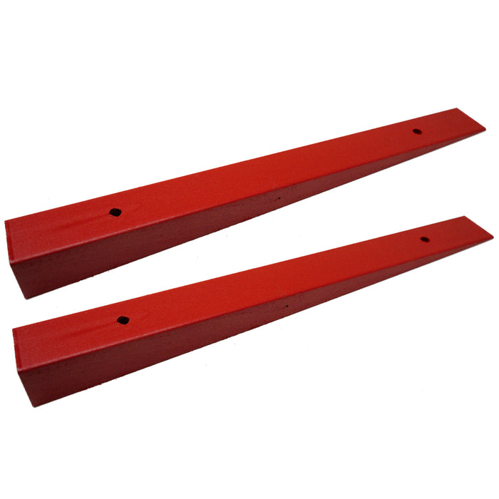 Sterling Wood Wedge (Pair)