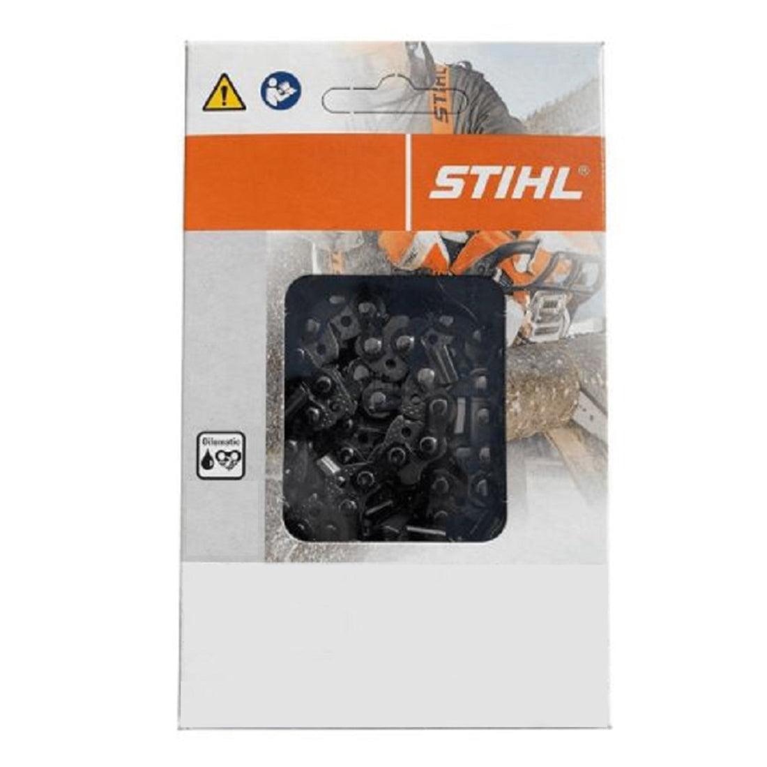 Stihl 3639 005 0067 Cadena de motosierra de cincel completo de 16 pulgadas. 26RS 67