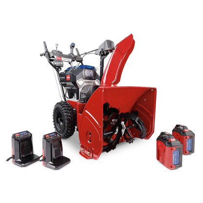 Toro 39926 Potencia máxima 26 pulgadas. Soplador de nieve de dos etapas con batería de 60 V