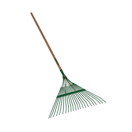 Seymour 40942 24-Tine Leaf Rake w/ 48 In. Hardwood Handle