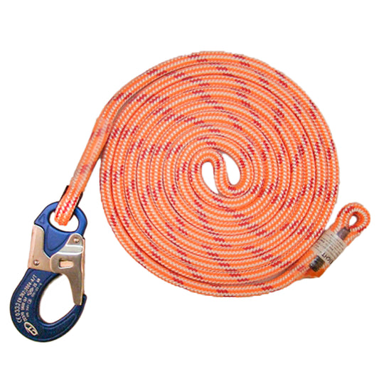 AT HEIGHT Velocity Hot Lanyard with CT Aluminum Snap Sewn 15'