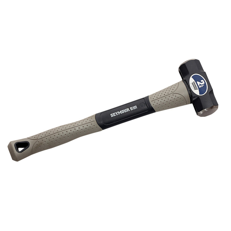 Seymour 41808 2 lb Engineer Hammer with Cushion Grip and 16" Fiberglass Handle
