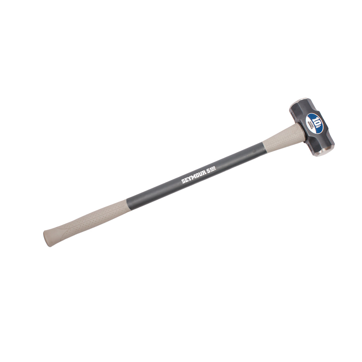 Seymour 41818 10 lb Sledge Hammer with Cushion Grip and 36" Fiberglass Handle