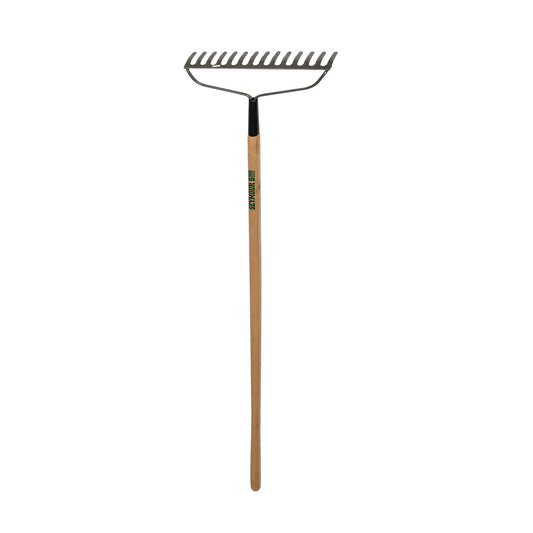 Seymour 42320 14-Tine Bow Rake w/ 54 In. Wood Handle