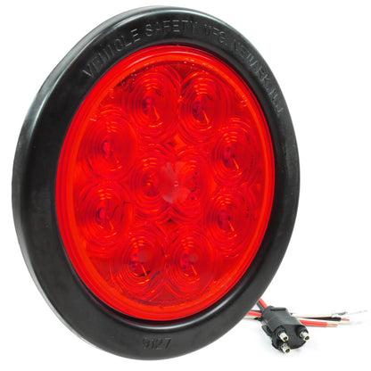 VSM 4454 Red S/T/T Lamp with Rubber Grommet