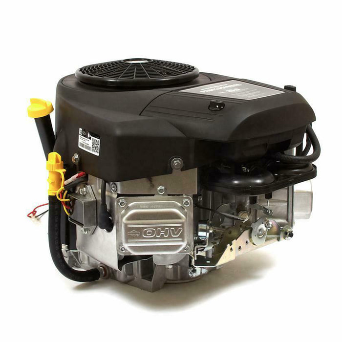 Briggs &amp; Stratton 44S977-0012-G1 25HP Serie profesional Motor de arranque eléctrico de eje vertical de 1" x 4-19/64"