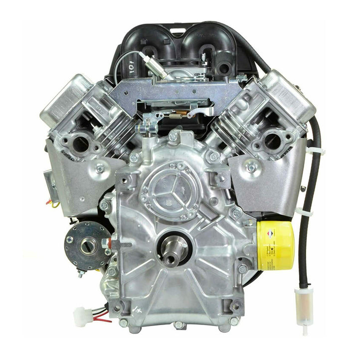 Briggs &amp; Stratton 44S977-0012-G1 25HP Serie profesional Motor de arranque eléctrico de eje vertical de 1" x 4-19/64"