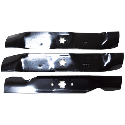 Cuchillas levantadoras de césped de 46" para Toro OEM n.º 98023, 112-0302, 112-0304, 112-3691