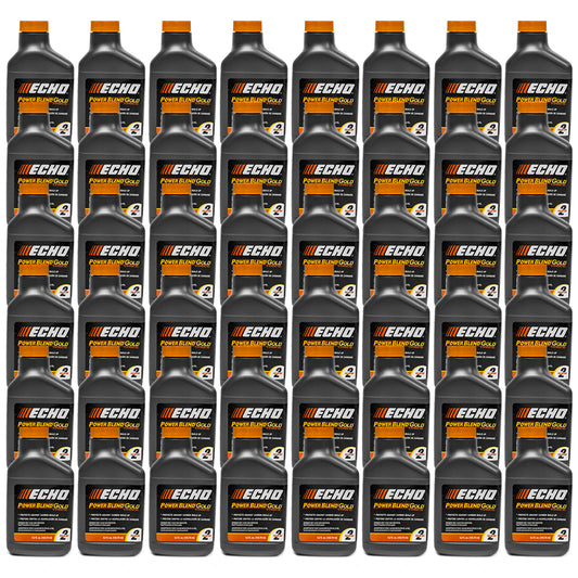 48PK Echo 6450002G PowerBlend Gold 2 Gallon Mix 2-Cycle Oil 5.2 Oz.