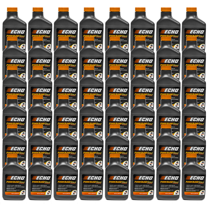 Echo Power Blend Gold 6450002G 2 Gallon Mix 2-Cycle Oil 1 Case - 48 Pack