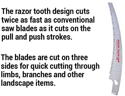 Corona AC 7241D Corona AC 7241D Razor Tooth Tree Pruner Saw Blade for TP 6870, TP 6850, TP 6830, TP 6780, TP 6570 and AC9000 Steel