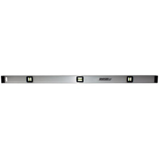 True Value 540714 Johnson Nivel de aluminio de lectura superior de 48" con regla