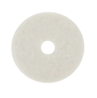 3M 4100-16 Almohadilla súper pulidora blanca 4100, blanca, 406 mm x 82 mm, 16 pulgadas
