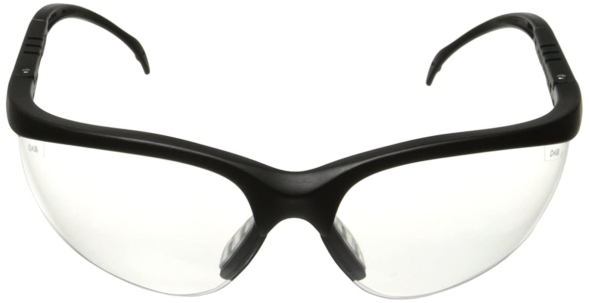 MCR Safety KD110 Klondike KD1 Series Black Safety Glasses