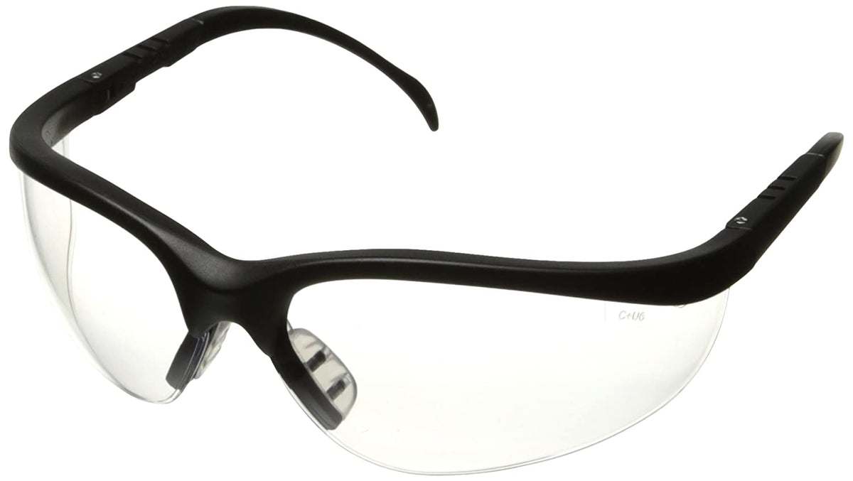 MCR Safety KD110 Klondike KD1 Series Black Safety Glasses