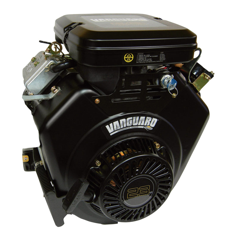 Briggs &amp; Stratton 613477-0268-J1 Motor de arranque eléctrico de eje horizontal de 35 HP, 1-1/8" x 4"