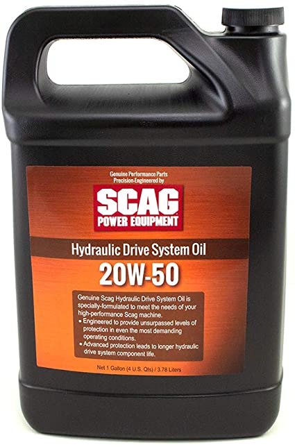 Scag 486254 Aceite hidráulico 20W-50, 1 galón