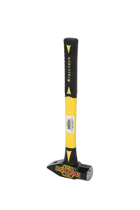 Seymour 41577 HB-3FG 3 LB Mechanic's Hammer with 16 In. Yellow Fiberglass Handle