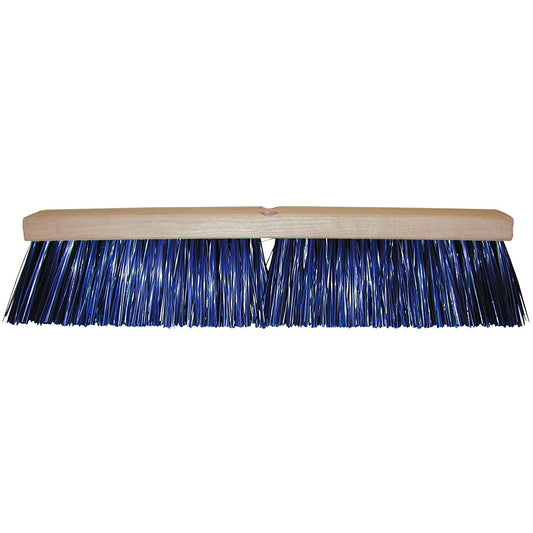 Magnolia 6424-A Line Floor Brush, 4-1/4 in L Trim, Blue Plastic Bristle