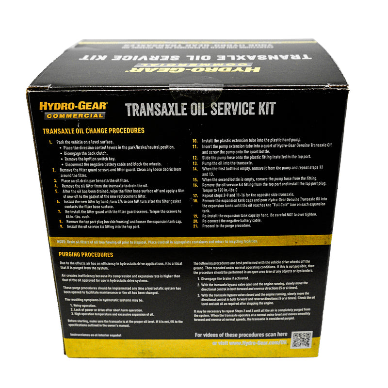 Hydro-Gear 72750 Transaxle Oil Service Kit