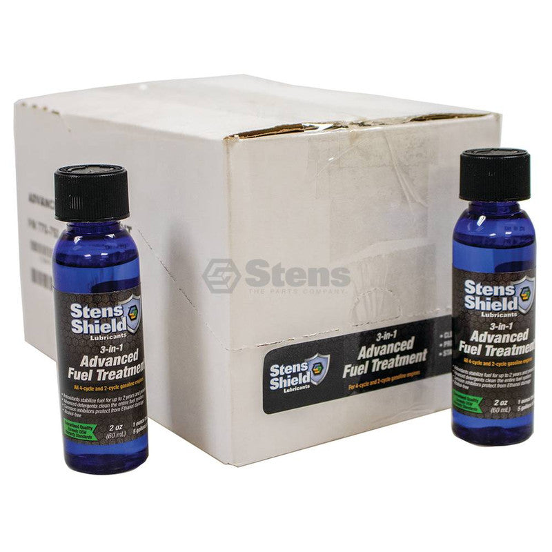 Stens 770-750 Shield Tratamiento avanzado de combustible 3 en 1 Veinticuatro 2 oz.