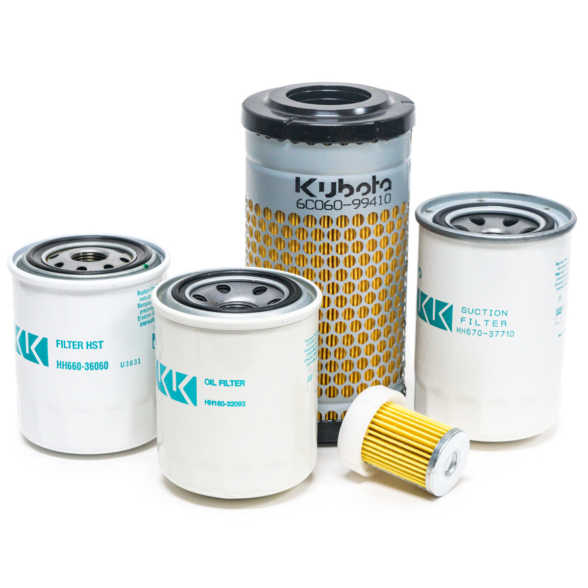 Kit de mantenimiento Kubota 77700-03364 para B3030, B3000, B3300 y B7800