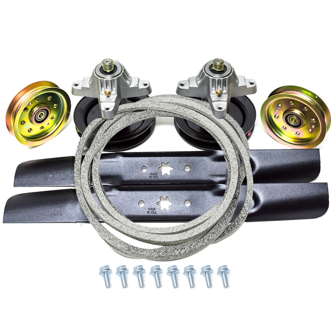 Kit de reconstrucción de cubierta para Cub Cadet Troy Bilt MTD 42 pulgadas LT1040 LT1042 Bronco Super