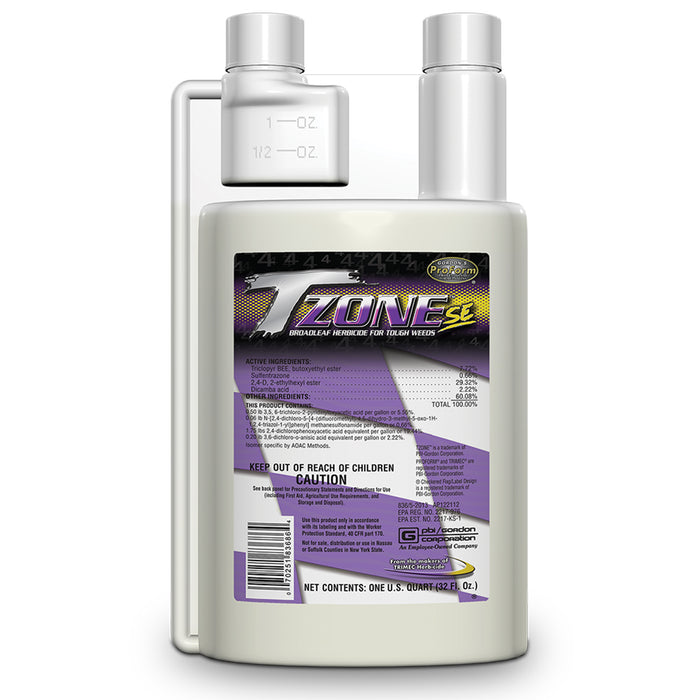 TZone SE Broadleaf Herbicide 1 Quart