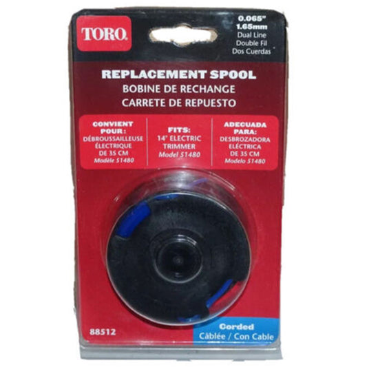 Toro 88512 Carrete de recortadora con cable de alimentación automática de 14 pulg.