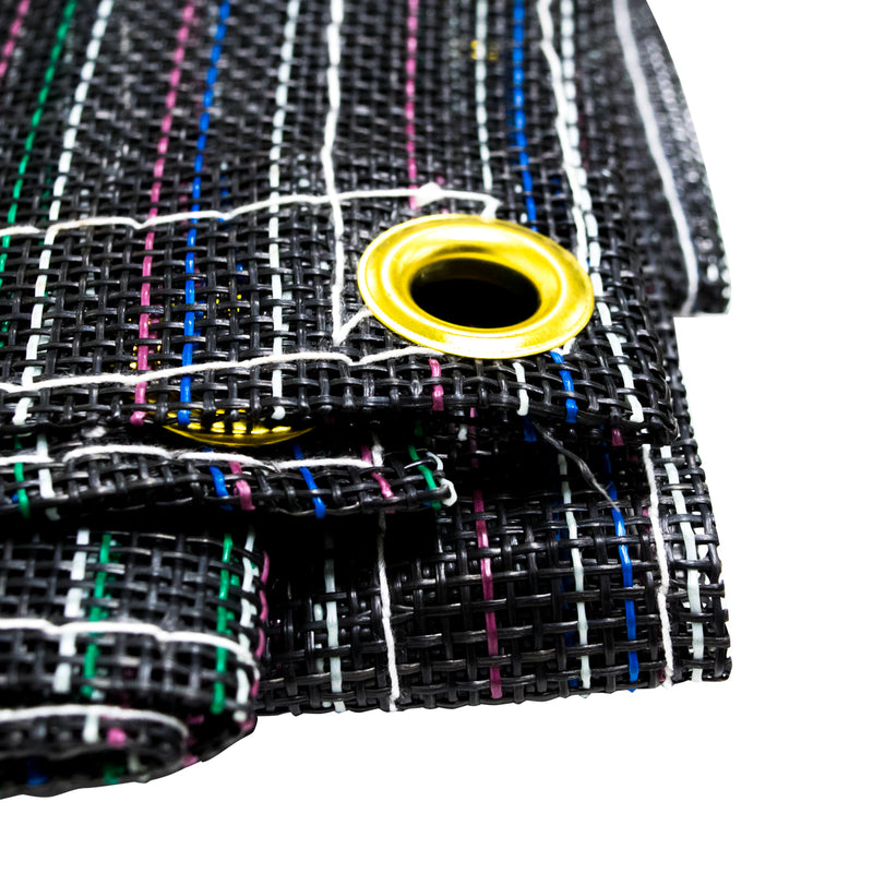 10X12 Multi-Colored Vinyl Coated Mesh Tarp