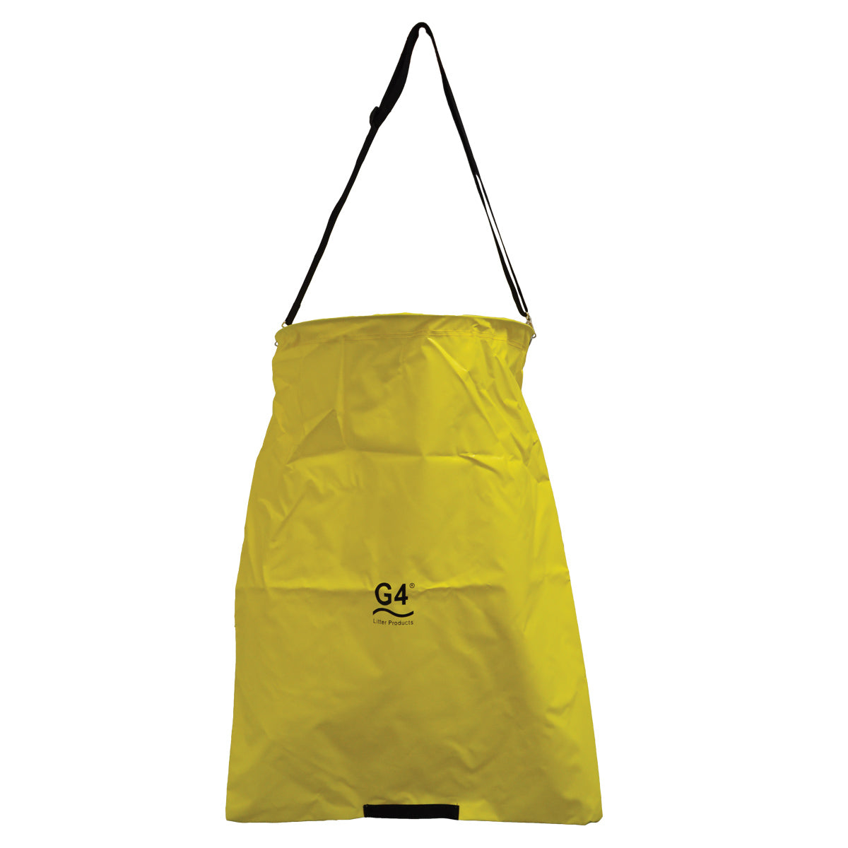 Vinyl Covered Yellow Litter Bag