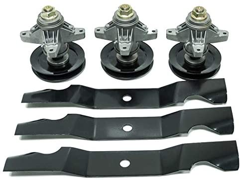 Kit de cubierta de hoja de husillo para Cub Cadet MTD 50 pulgadas 618-04129A 918-04129B 759-04047