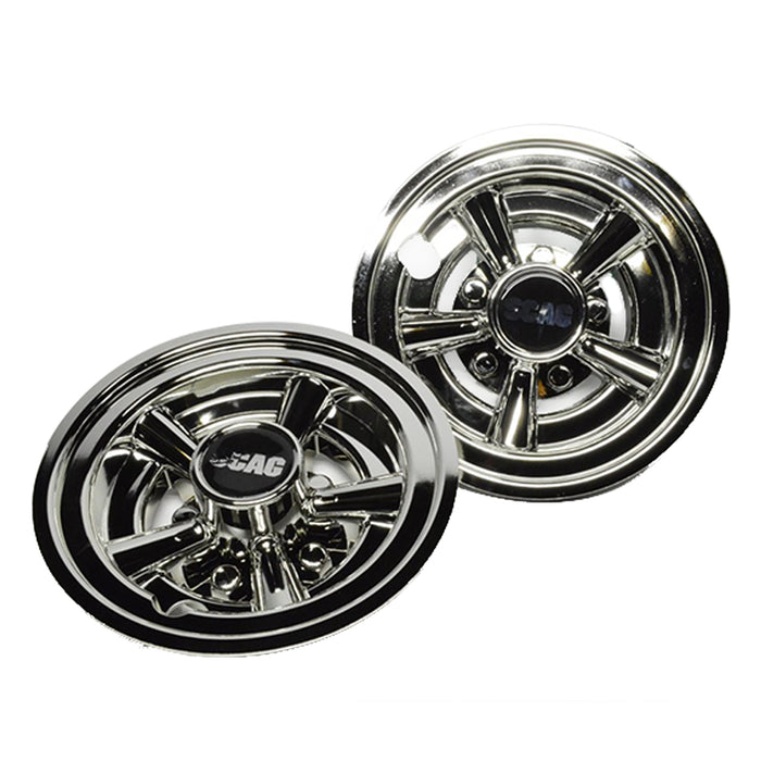 SCAG 920H WC8 8" Chrome Wheel Covers (Set of 2)