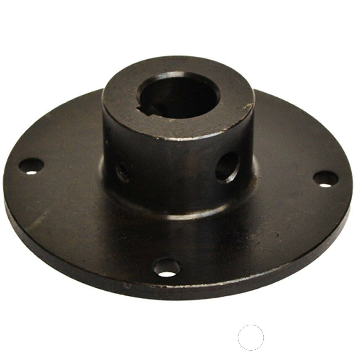 Buyers 924F0017A Girador de cubo universal con llave y perforación cruzada de 1 1/2" para esparcidores