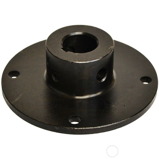Buyers 924F0017A Girador de cubo universal con llave y perforación cruzada de 1 1/2" para esparcidores