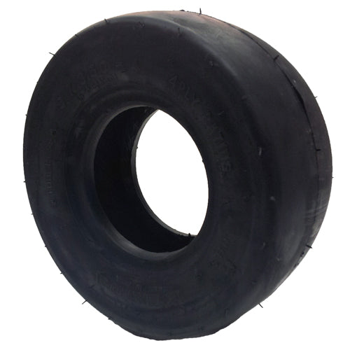 9x350x4 Smooth Front Tire Caster Wheel Commercial Lawn Mower Walk Behind 4 Ply