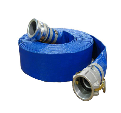 Blue PVC Discharge Hose 1147-1500-50 (1.5 X 50)