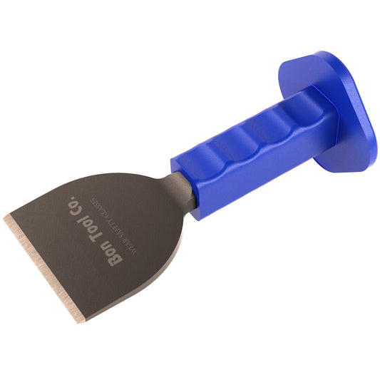 Bon Tool 11-204 Brick Bolster Chisel - Protective Grip 4 In.