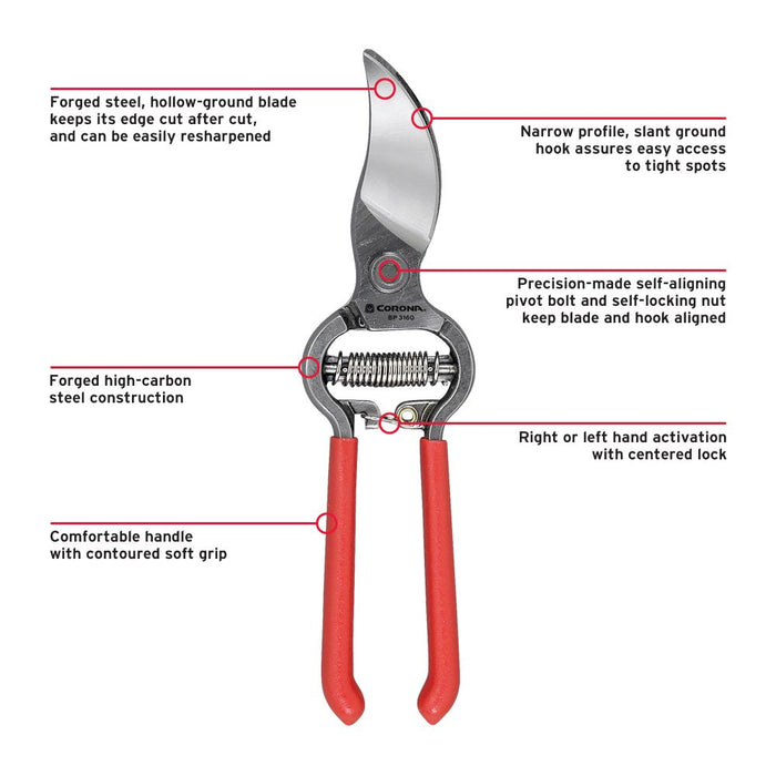 Corona BP 3160 ClassicCUT Bypass Pruner - 3/4 In.