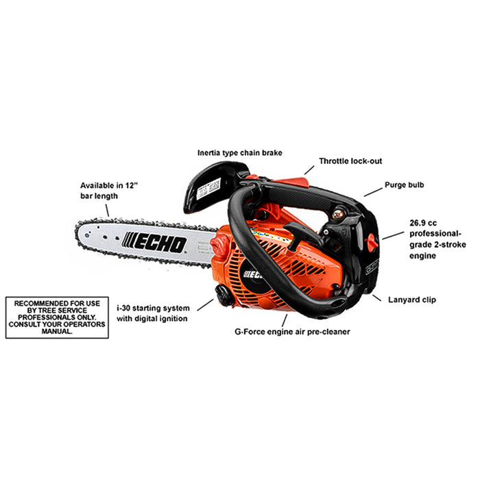 Echo CS-271T Top Handle 12 In. Chainsaw