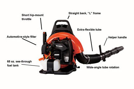 Soplador de mochila Echo PB-755SH