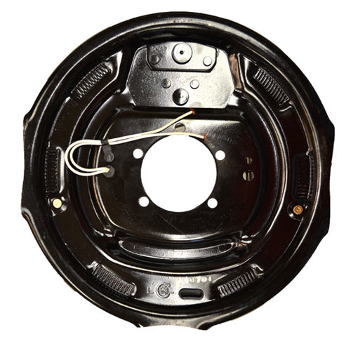 Conjunto de freno de remolque eléctrico de 12" x 2" para eje de 5200 a 7000 lb (2 izquierdos + 2 derechos)