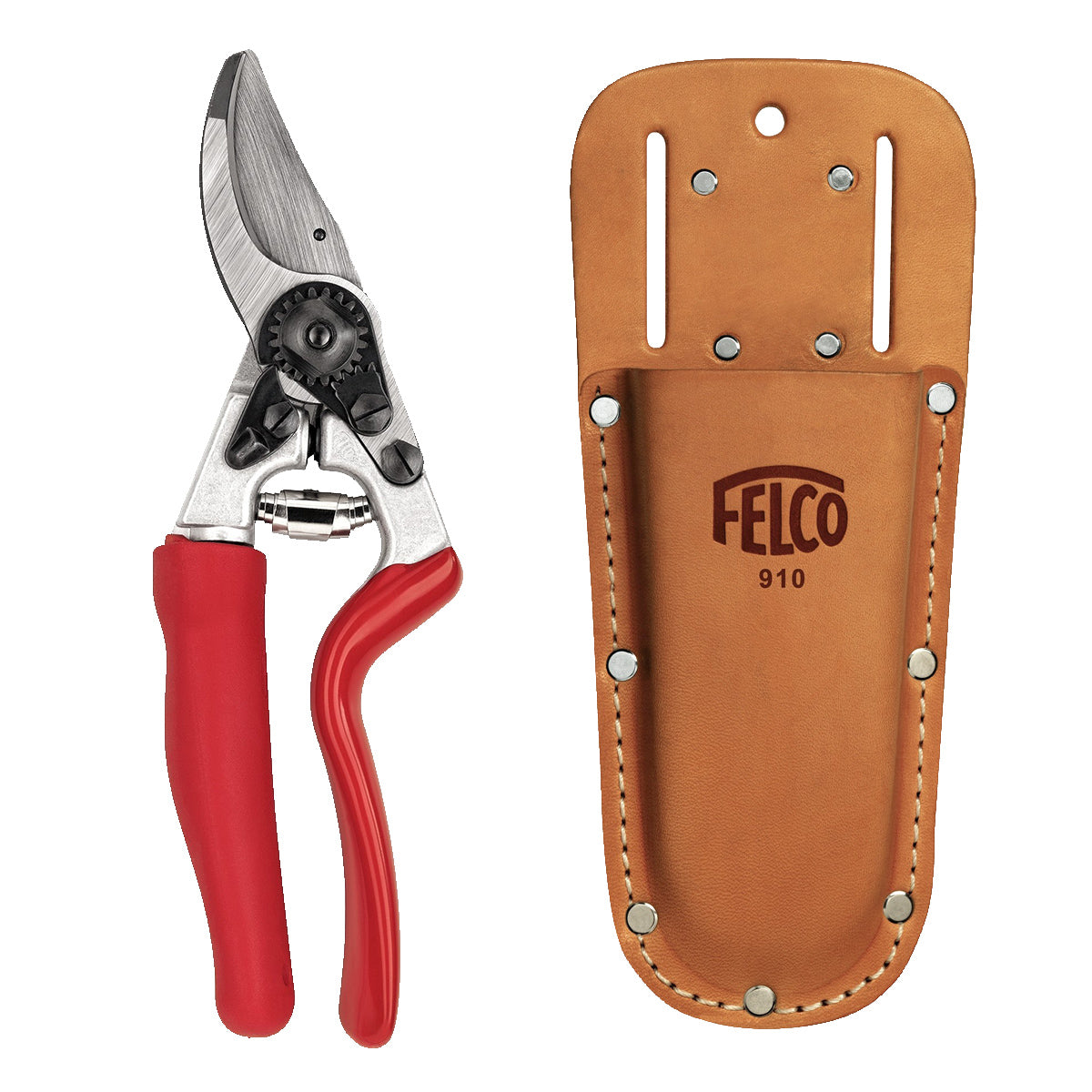 Felco 7 (F7) Pruner with Felco 910 Pruner Holder Pouch Kit — Russo