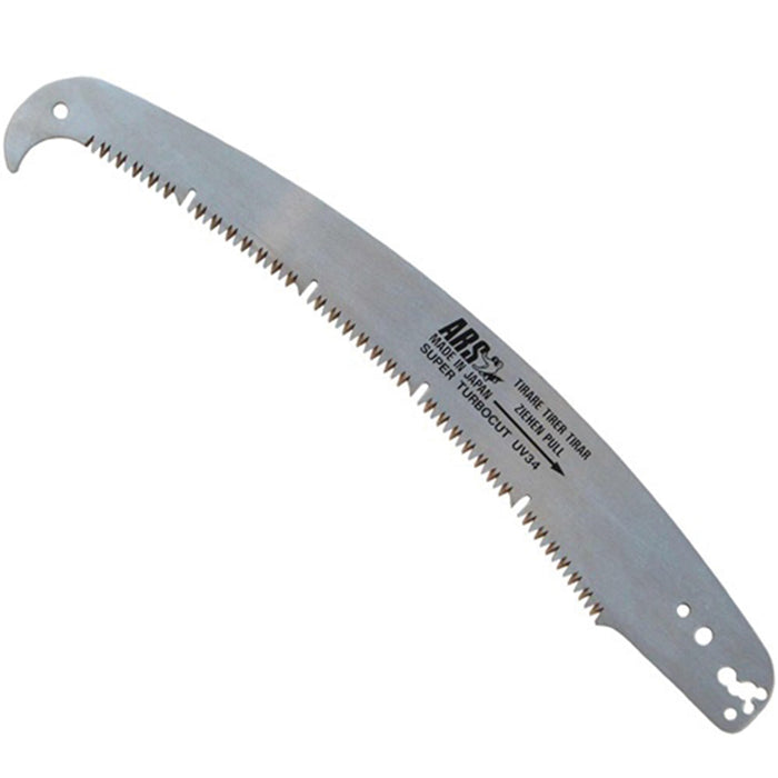 Grow Tech Pruners SB-UV341 13" Curved Hook Raker Toothing Arborist Blade with Universal Hole