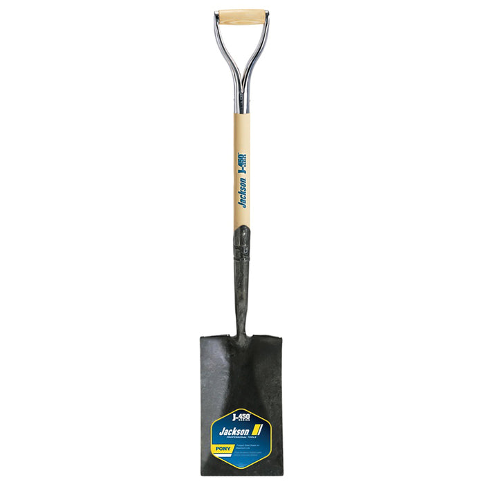 Jackson 1230200 J-450 Pony Garden Spade with Solid Shank and Armor D-Grip