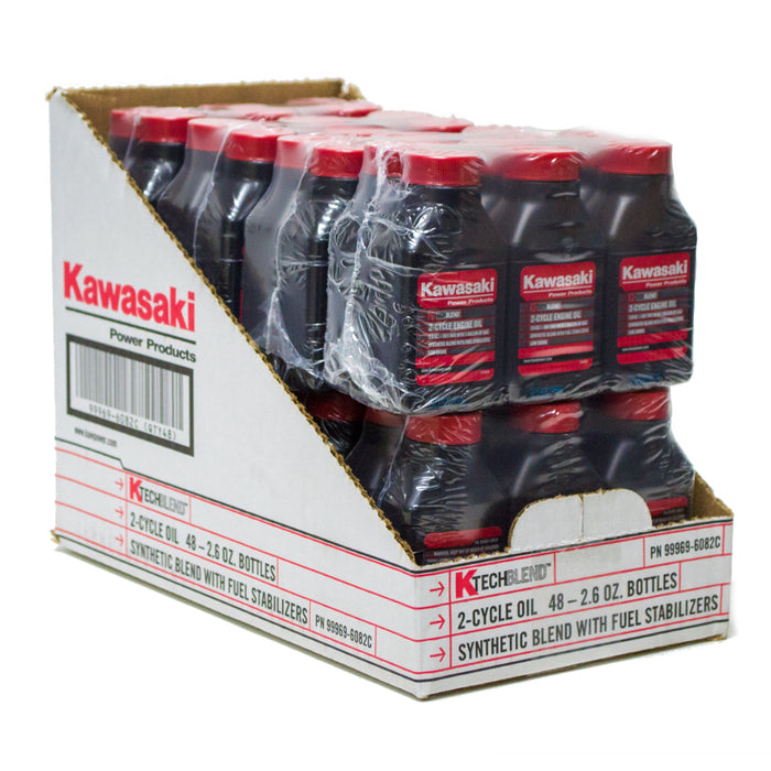 Kawasaki 99969-6082 1 Gallon Mix of 2-Cycle Oil (48 pack)