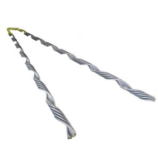 Performed Line Products TG-1250 3/16" Galvanized Tree Grip Quickend\ Dead-End